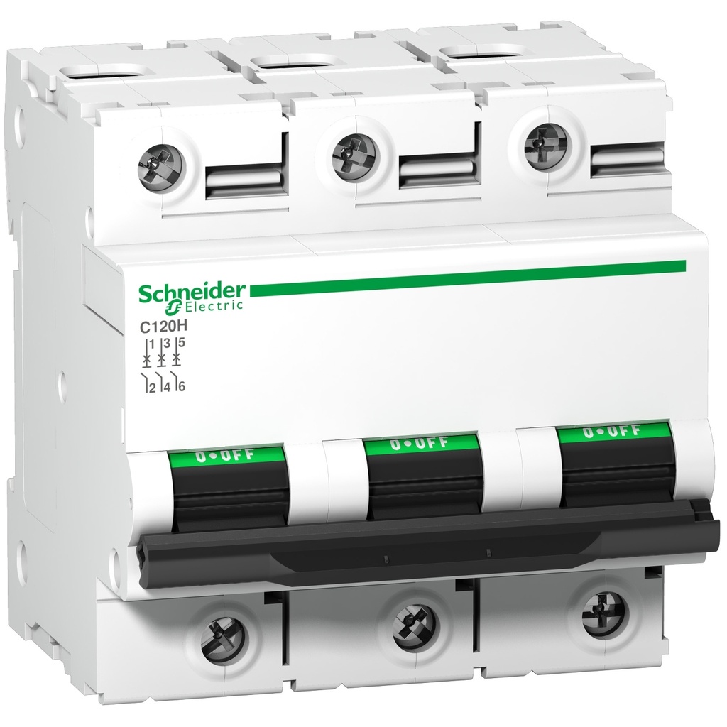 Schneider - C120H 3P 125A ثلاثى 125 امبير A9N18470