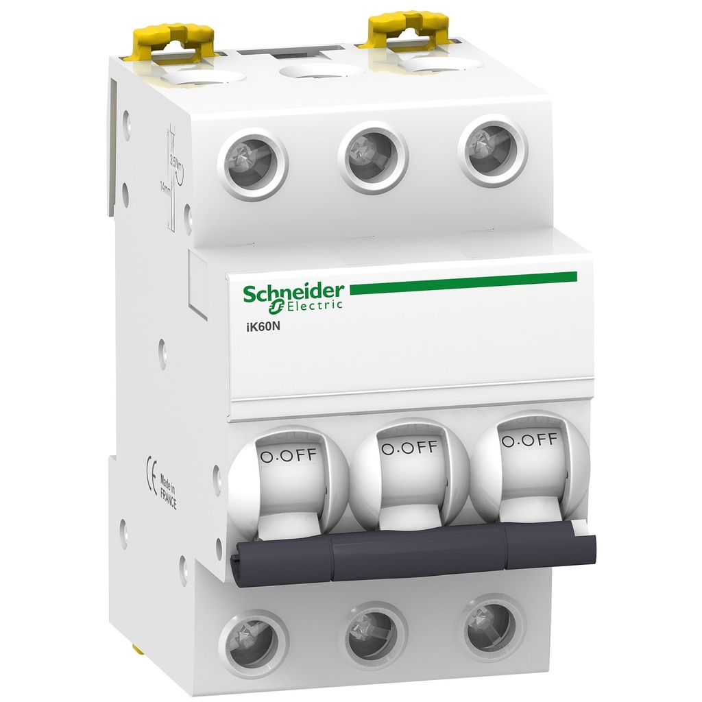 Schneider - iK60 MCB 3P 63A ثلاثى 63 امبير A9K24363