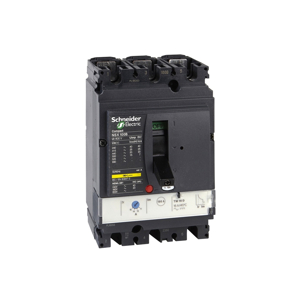 Schneider - NSX100B 3P3T TM80D