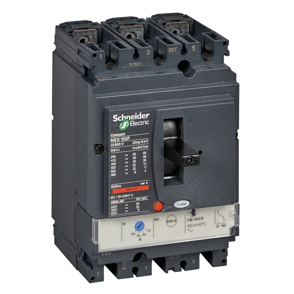 Schneider - NSX100F 3P3T TM25D