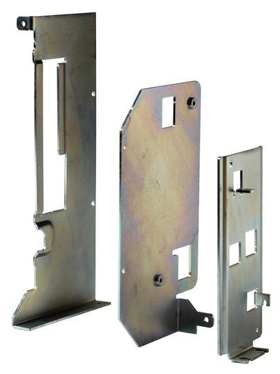 ABB - Plate for Mechanical Interlock for Fixed C.B. Wall Fixing- T7-T7M-X1**  - 1SDA062129R1
