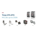 ABB - Plate for Mechanical Interlock for Fixed C.B. Wall Fixing- T7-T7M-X1**  - 1SDA062129R1